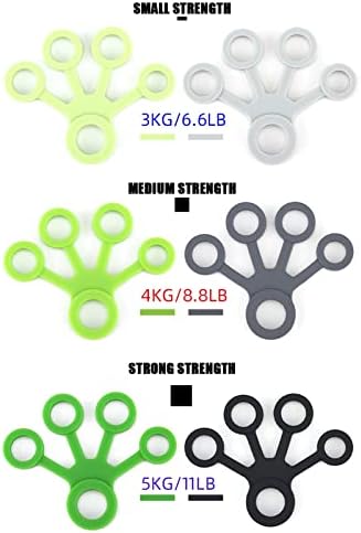 Fortalecedor de aperto de mão, exercício de dedos, treinador de força de aderência, material novo, treino de aderência do antebraço, maca de dedos, aliviar a dor no pulso, túnel do carpo