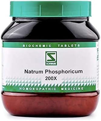 Dr. Willmar Schwabe Índia natrum phoshoricum comprimido bioquímico 200x