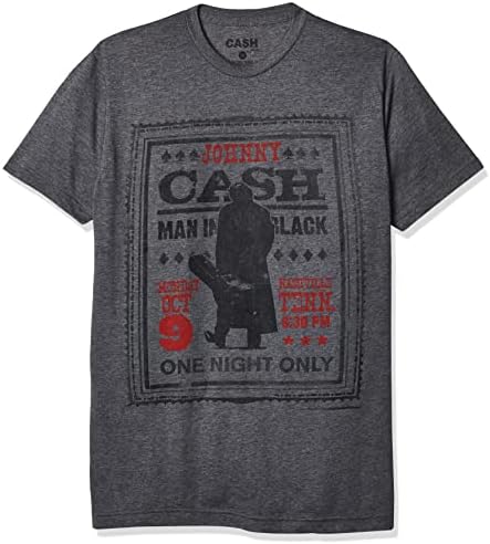 Johnny Cash Oficial uma noite apenas camiseta