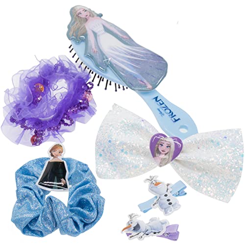 Townley Girl Disney Frozen Hair Acestories Caixa | Conjunto de presentes para garotas infantis | idades com mais de 3