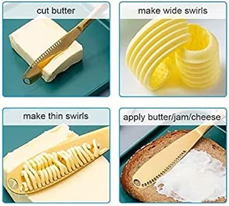Espalhador de faca de manteiga, 3 em 1 ferramenta de cozinha