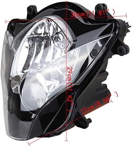Sange Motorcycle farol de cabeça da luz da cabeça da cabeça do farol para Suzuki GSXR 600 750 2006-2007