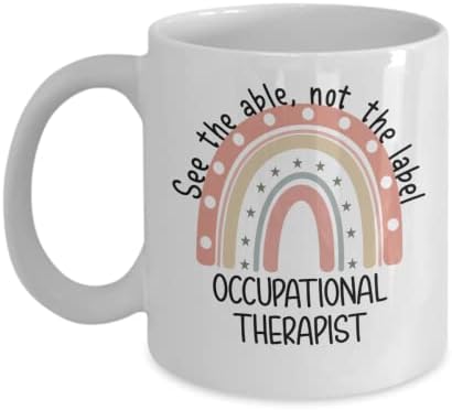 Presentes de Terapia Ocupacional - Caneca de Terapia Ocupacional - OT Coffee Canela - Terapeuta Ocupacional Caneca - Presente