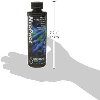 Brightwell Aquatics Neophos-Suplemento de fósforo para sistemas de aquário de recife de nutrientes ultra-baixos, 2-l