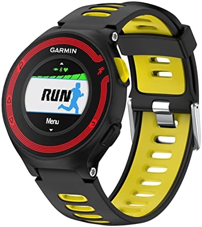 Cinta de banda de vigilância de silicone macio hwgo para precursores de garmin 735xt 220 230 235 620 630 735xt relógio