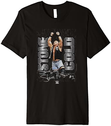 WWE Stone Cold Steve Austin #1 Autograph Premium T-shirt