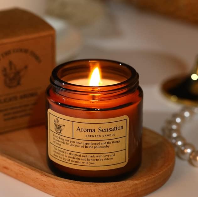 Velas perfumadas Aroma vela para homens homens velas de soja velas perfumadas velas de aromaterapia Conjunto de vela de estresse