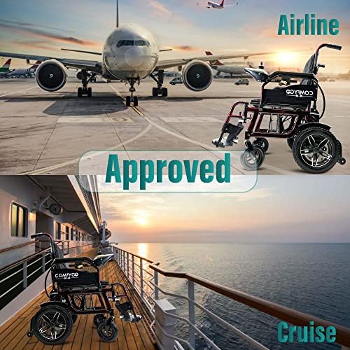 Cadeia de rodas elétricas Malisa, cadeira de rodas elétrica dobrável leve para adultos, dobrando cadeiras de rodas elétricas