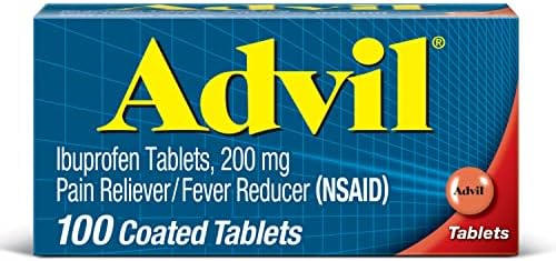 Advil Dor Herever e Reduter Fever, Medicina de alívio da dor com ibuprofeno 200mg para dor de cabeça, dor nas costas, dor menstrual