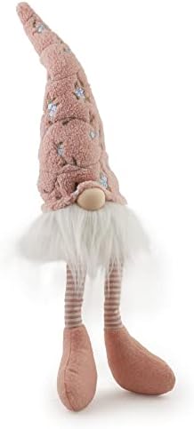 Boston International Spring Decor Plush Fabled Fabric Gnome estatueta, 17 polegadas, caminhão