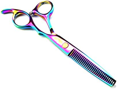Kits de tesoura de corte de cabelo, tesouras de cabeleireiro de aço inoxidável Conjunto de tesouras/texturização, barbeiro profissional/salão/cisalhamento
