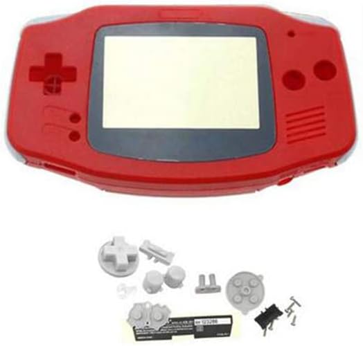 Rymfry Housing Shell Sets com botões Chave de fenda da lente da lente para Gameboy Advance GBA Console