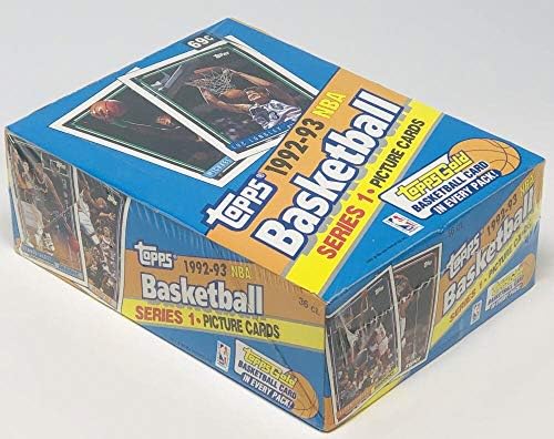 1992-93 Topps Series 1 Basketball Box
