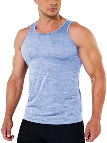 Tampo masculino de Magcomsen Tops Quick Dry Workout Sleesess Gym Muscle Circhs Athletic Bodybuilding camiseta camiseta