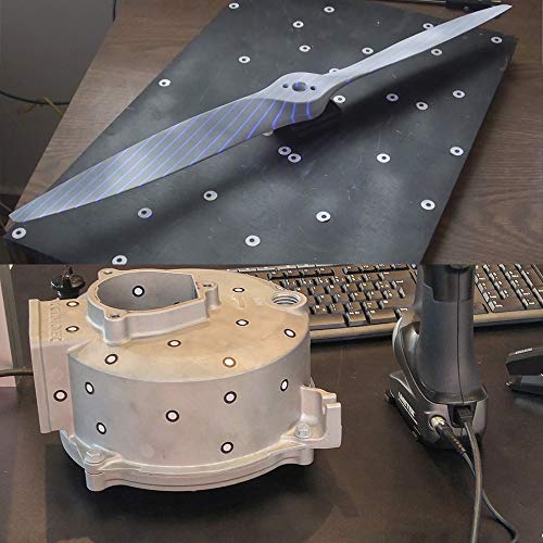 Marcadores de ponto de referência de 6,0 mm de 6,0 mm para varredura 3D, marcadores de reflexão difusa para o scanner 3D