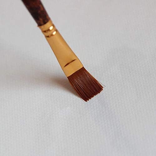HNKDD Aquarela Modelo de caneta Paint de nylon Hair pelo número 12 PCs Prancos aquarela Conjunto de arte artesanal