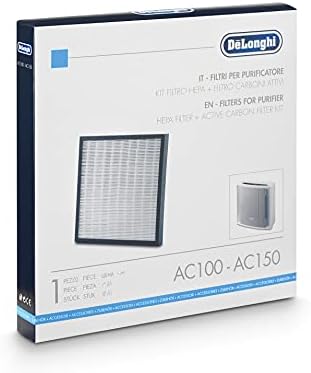 De'longhi PU-P01 Purificador de ar, 5.7x5.7x9,8 polegadas, branco