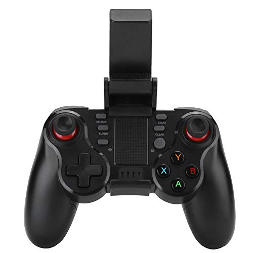 Yoidesu Wireless Bluetooth Gamepad, Bluetooth 4.0 controlador de jogo Wireless Bluetooth Controlador de jogo com suporte retrátil para
