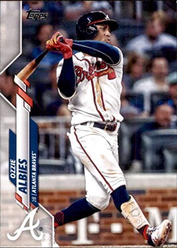 2020 Topps #480 Ozzie Albies Atlanta Braves MLB Baseball Trading Card