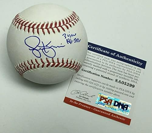 Scott Kazmir assinou a Major League Baseball 3 vezes All -Star PSA 8A05299 - Bolalls autografados
