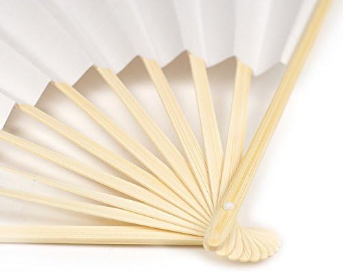 Kyoetsu Japanese Kimono White dobring Fan sensu