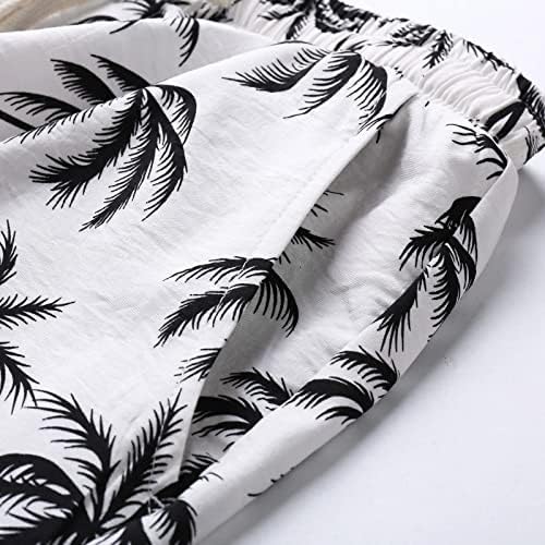 Men do tronco de verão Impresso a calça curta casual shorts soltos moda Tether Pocket Board curta calça confortável