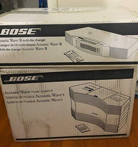 Sistema de Música de ondas acústicas de Bose II + Sistema de Ondas Acústicas II 5-CD Changer Graphite Gray