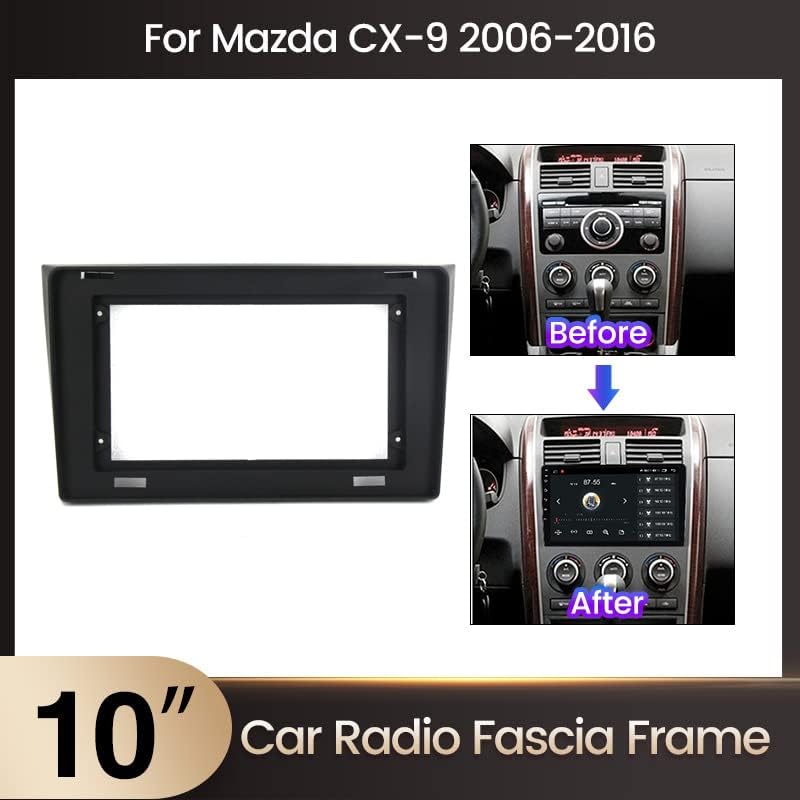 10.1'''Car Painel de fáscia para Mazda CX9 CX-9 CX 9 2006- Cabo de estrutura estéreo