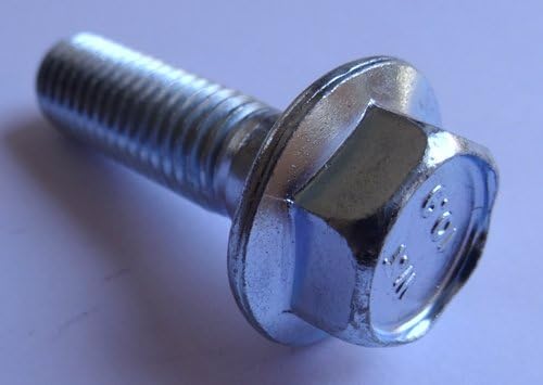 M10-1.50 x 35mm Hex Hex Head Bolt não serrilhado Classe 10.9 Zinc DIN 6921