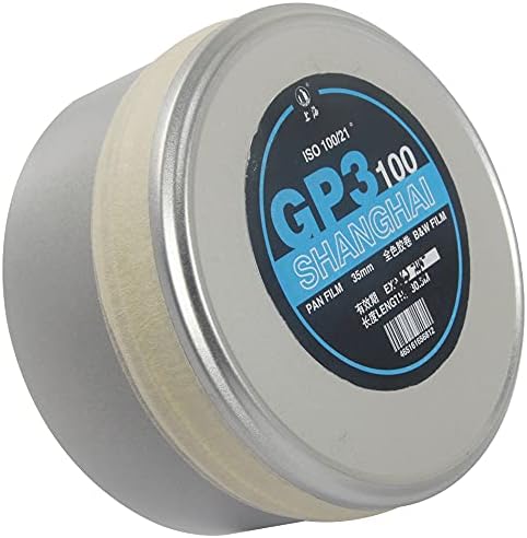 Shanghai Gp3 135/35mm 36exp B/W B & W Film a granel Rolls Pan ISO 100 03-2025
