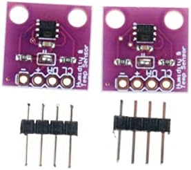 Noyito HTU21D Módulo de interrupção do sensor de umidade de temperatura I2C 1.5V a 3,6V 0- RH