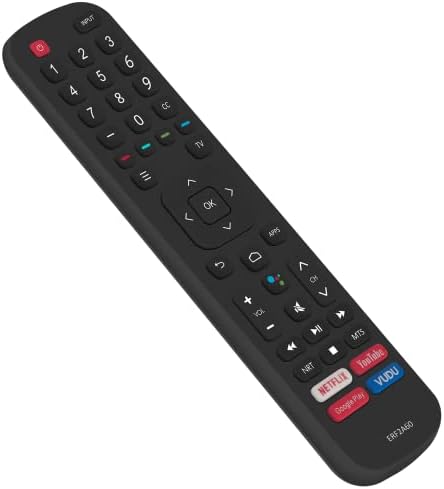 ERF2A60 IR Replace Remote Control fit for Hisense TV 55H8030F 55H8050F 55H8090F 55Q9809 50H6510G 55H6510G 65H6510G 75Q8G 43H6590F 75H8G 55H8F 65H9F 50H6570F 55H9030F 65H9F1 65H9030F 55H9040F 85H6510G