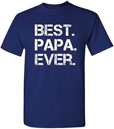 Dia dos Pais Melhor Maiola de Papai Sempre Funny - Camiseta de Algodão Mens