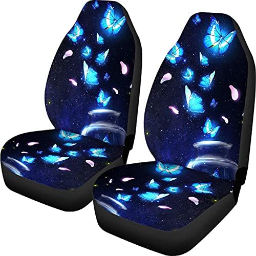 Yiekeluo Premium Car Seat Covers Covers Sunshine Dragonfly Gunflower Padrões Automóveis Acessórios Acessórios de poliéster