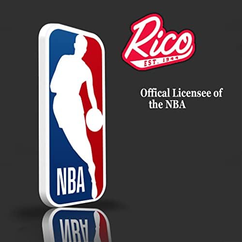 RICO INDUSTRIES NBA INDIANA PACERS CALLETA BROWN FRIFLOWS MEN - Premium 9 bolso gravado o logotipo da equipe em couro vegano