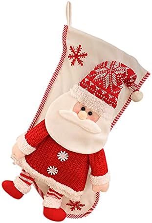 NN30IW Fashion Christmas Socks Gift Bag Decoração de Natal de Natal