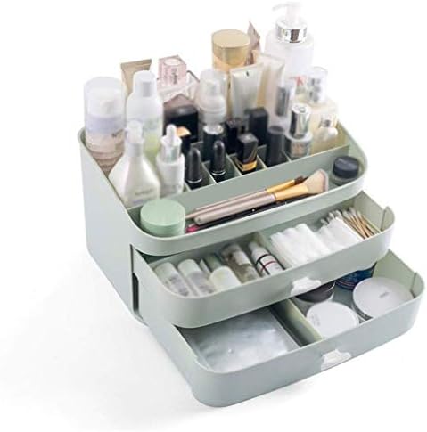 Caixa de armazenamento UXZDX CuJux - Tipo de gaveta Cosmetics Storage Box Desktop Mesa de vestuário Caixa de armazenamento de plástico