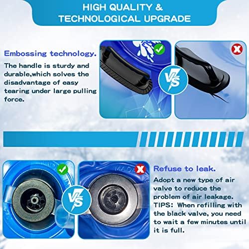 Tubo de neve, Wolkek 40 polegadas 2pack / 47 polegadas 1pack Snow trening para crianças e adultos, espessados ​​trenós de fundo