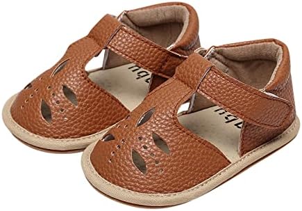 Summer Out Single para 3-24m Walkers Sandals Girls Hollow Boys Boys Infant Shoes Flat Criandler Babies