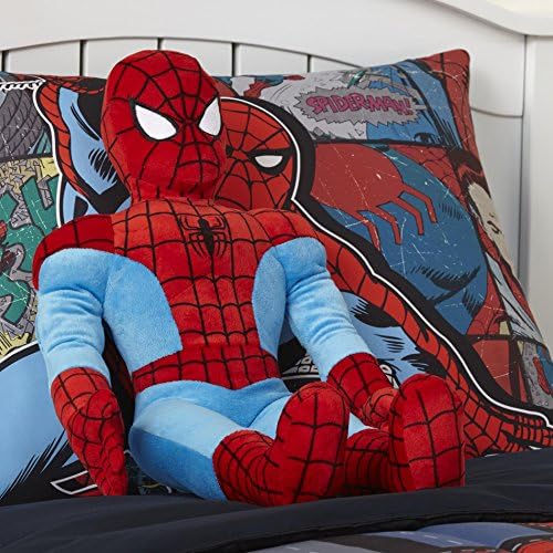 JAY FRANCO Marvel Ultimate 26 Palleiro de travesseiro, azul, Vingadores-Spiderman