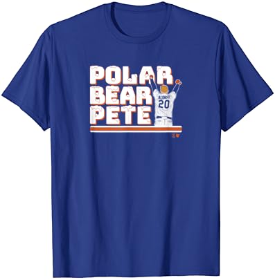 Pete Alonso - Polar Bear Pete - camiseta de beisebol de Nova York