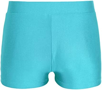 TTAO Girls V-Front High Surfras de Ciola de Ballet Sports Ginástica Ginástica Bottoms Boyshorts Swim Trunks