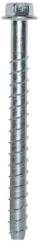 Simpson Tie Strong THD50600H 1/2 polegada por 6 polegadas Titen HD Ancora de parafuso pesado banhado a zinco para concreto/alvenaria,