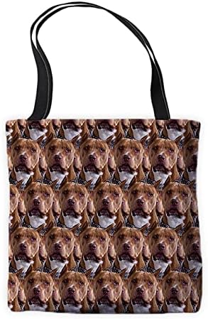 Guglili adorável pitbull cão bolsa bolsa de estimação de animais de estimação rostos de ombro para viagens de compras casuais