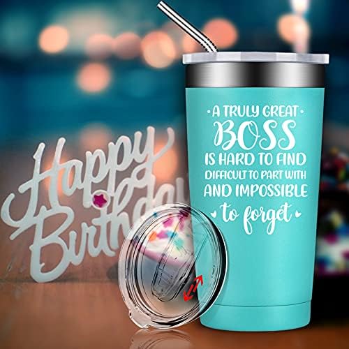Birgilt Boss Day Gifts - Adeus, apreciação, aposentadoria, aniversário, presentes de natal para chefe, gerente diretor,