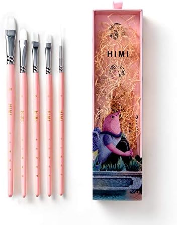 Himi Gouache/Bincos de aquarela Conjunto de 5 PCs para o Óleo de acrílico Face de aquarela e body Gouache Pintura