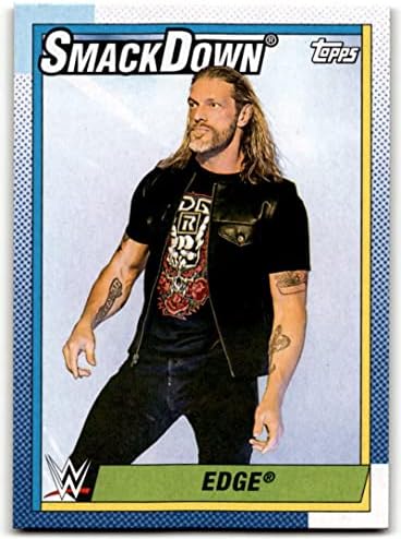 2021 Topps Heritage WWE #59 Edge World World Wrestling Trading Card em condição bruta