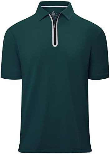 Camisas de pólo de secood para homens de manga curta camisa de golfe casual hidrato shirts de tênis de esportes de