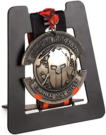 Rack de exibição de cabide de medalha única, medalhas de mesa de fita para maratona de maratona ginástica Karate