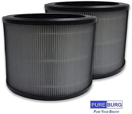 Pureburg 2-Pack Substituição 3 em 1 Filtros HEPA True Compatível com Plasmawave A230 A231 Purificadores de ar A231,